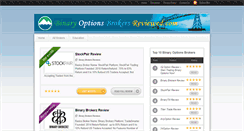 Desktop Screenshot of binaryoptionsbrokersreviewed.com